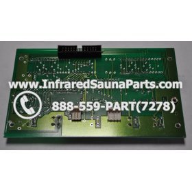 CIRCUIT BOARDS WITH  FACE PLATES - CIRCUIT BOARD WITH FACEPLATE  VIDAL INFRARED SAUNA   LYQPCB 4
