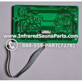 CIRCUIT BOARDS / TOUCH PADS - CIRCUIT BOARD  TOUCHPAD SAUNAGEN INFRARED SAUNA  NYSN-DBF V6.0 WITH WIRE 4