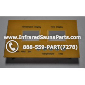 FACE PLATES - FACEPLATE FOR CIRCUIT BOARD ZENAWAKENING INFRARED SAUNA  WSP4 2