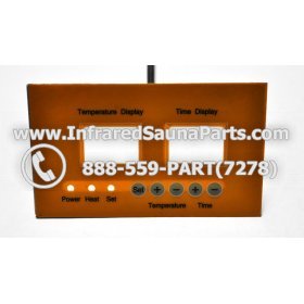 FACE PLATES - FACEPLATE FOR CIRCUIT BOARD ZENAWAKENING INFRARED SAUNA  WSP4 3