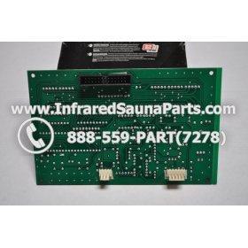 CIRCUIT BOARDS WITH  FACE PLATES - CIRCUIT BOARD WITH FACE PLATE ZENAWAKENING  INFRARED SAUNA 10J0460 3