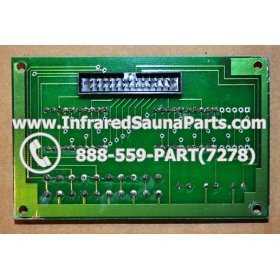 CIRCUIT BOARDS WITH  FACE PLATES - CIRCUIT BOARD WITH FACEPLATE VIDAL INFRARED SAUNA  WSP4 4