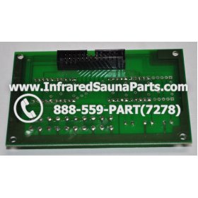 CIRCUIT BOARDS / TOUCH PADS - CIRCUIT BOARD  TOUCHPAD HYDRA INFRARED SAUNA WSP4 4