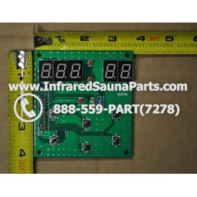CIRCUIT BOARDS / TOUCH PADS - CIRCUIT BOARD  TOUCHPAD HYDRA INFRARED SAUNA 06S085 6