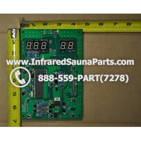 CIRCUIT BOARDS / TOUCH PADS - CIRCUIT BOARD  TOUCHPAD ZENAWAKENING INFRARED SAUNA 06S084 8