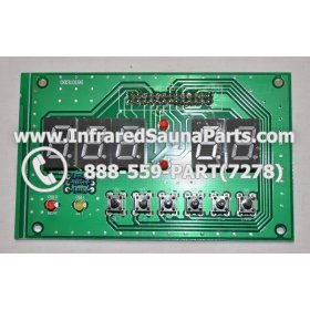 CIRCUIT BOARDS / TOUCH PADS - CIRCUIT BOARD  TOUCHPAD HYDRA INFRARED SAUNA 06S10196 9
