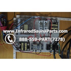 COMPLETE CONTROL POWER BOX 110V / 120V - COMPLETE CONTROL POWER BOX 110V / 120V SUNTECH INFRARED SAUNA STYLE 1 4