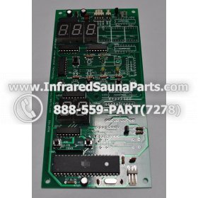 CIRCUIT BOARDS / TOUCH PADS - CIRCUIT BOARD  TOUCHPAD DELUXE INFRARED SAUNA  03112006 5