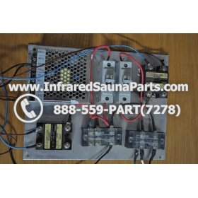 COMPLETE CONTROL POWER BOX 110V / 120V - COMPLETE CONTROL POWER BOX 110V / 120V SUNTECH INFRARED SAUNA STYLE 1 14