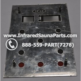 FACE PLATES - FACEPLATE FOR CIRCUIT BOARD HYDRA INFRARED SAUNA  06S084 4