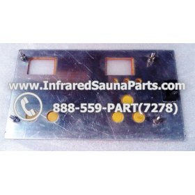 CIRCUIT BOARDS WITH  FACE PLATES - CIRCUIT BOARD WITH FACE PLATE ZENAWAKENING  INFRARED SAUNA 10J0460 7