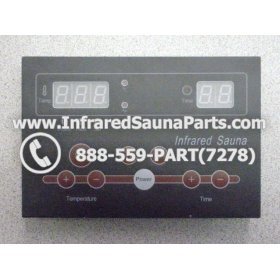 FACE PLATES - FACEPLATE FOR CIRCUIT BOARD HYDRA INFRARED SAUNA 06S10195 1
