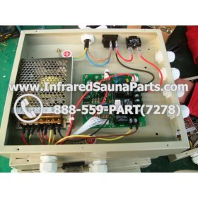 COMPLETE CONTROL POWER BOX 110V / 120V - COMPLETE CONTROL POWER BOX 110V / 120V ZENAWAKENING INFRARED SAUNA 2