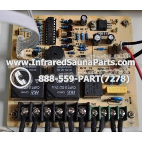COMPLETE CONTROL POWER BOX 110V / 120V - COMPLETE CONTROL POWER BOX 110V / 120V VIDAL INFRARED SAUNA STYLE 1 7