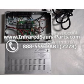 COMPLETE CONTROL POWER BOX 110V / 120V - COMPLETE CONTROL POWER BOX 110V / 120V VIDAL  INFRARED SAUNA STYLE 3 15
