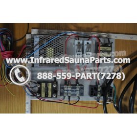 COMPLETE CONTROL POWER BOX 110V / 120V - COMPLETE CONTROL POWER BOX 110V / 120V VIDAL INFRARED SAUNA STYLE 7 4