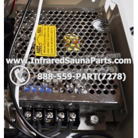 COMPLETE CONTROL POWER BOX 110V / 120V - COMPLETE CONTROL POWER BOX 110V / 120V WATERSTAR INFRARED SAUNA STYLE 7 8