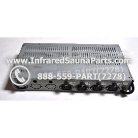 COMPLETE CONTROL POWER BOX 110V / 120V - COMPLETE CONTROL POWER BOX 110V / 120V WATERSTAR INFRARED SAUNA STYLE 8 2