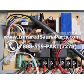 COMPLETE CONTROL POWER BOX 110V / 120V - COMPLETE CONTROL POWER BOX 110V / 120V LUX INFRARED SAUNA STYLE 8 6