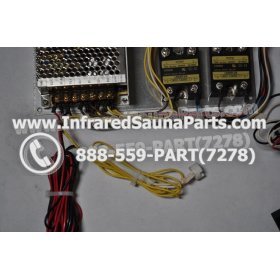 COMPLETE CONTROL POWER BOX 110V / 120V - COMPLETE CONTROL POWER BOX 110V / 120V LUX INFRARED SAUNA STYLE 2 4