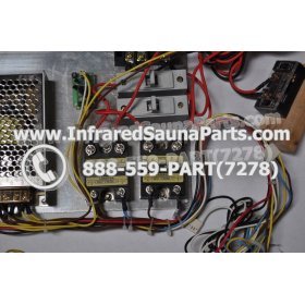 COMPLETE CONTROL POWER BOX 110V / 120V - COMPLETE CONTROL POWER BOX 110V / 120V LUX INFRARED SAUNA STYLE 2 6