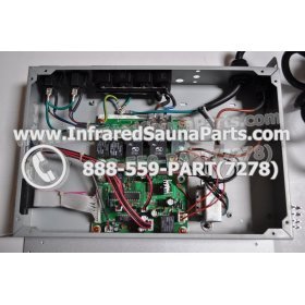 COMPLETE CONTROL POWER BOX 110V / 120V - COMPLETE CONTROL POWER BOX 110V / 120V WATERSTAR  INFRARED SAUNA STYLE 9 8