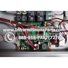 COMPLETE CONTROL POWER BOX 110V / 120V - COMPLETE CONTROL POWER BOX 110V / 120V LONGEVITY  INFRARED SAUNA STYLE 3 9