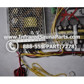 COMPLETE CONTROL POWER BOX 110V / 120V - COMPLETE CONTROL POWER BOX 110V / 120V LONGEVITY INFRARED SAUNA STYLE 2 12
