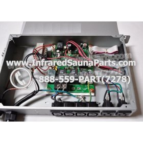 COMPLETE CONTROL POWER BOX 110V / 120V - COMPLETE CONTROL POWER BOX 110V / 120V WATERSTAR  INFRARED SAUNA STYLE 9 14