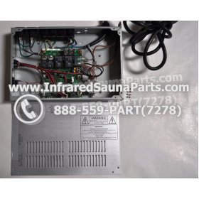 COMPLETE CONTROL POWER BOX 110V / 120V - COMPLETE CONTROL POWER BOX 110V / 120V LONGEVITY  INFRARED SAUNA STYLE 3 15