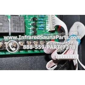 COMPLETE CONTROL POWER BOX 110V / 120V - COMPLETE CONTROL POWER BOX 110V / 120V WITH 8 CIRCUIT BOARD PINS SUPPLY WORLD INFRARED SAUNA 14