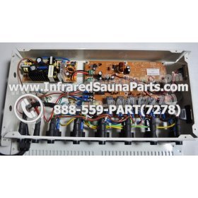 COMPLETE CONTROL POWER BOX 110V / 120V - COMPLETE CONTROL POWER BOX 110V / 120V PRECISION THERAPY  INFRARED SAUNA STYLE 4 6