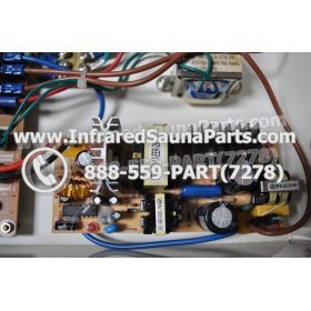 COMPLETE CONTROL POWER BOX 110V / 120V - COMPLETE CONTROL POWER BOX 110V / 120V WATERSTAR  INFRARED SAUNA STYLE 4 16