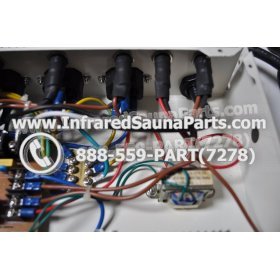 COMPLETE CONTROL POWER BOX 110V / 120V - COMPLETE CONTROL POWER BOX 110V / 120V WATERSTAR  INFRARED SAUNA STYLE 4 17