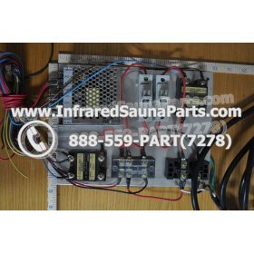 COMPLETE CONTROL POWER BOX 110V / 120V - COMPLETE CONTROL POWER BOX 110V / 120V LONGEVITY INFRARED SAUNA STYLE 1 4