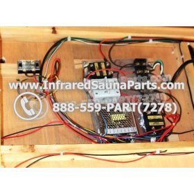 COMPLETE CONTROL POWER BOX 110V / 120V - COMPLETE CONTROL POWER BOX 110V / 120V LUX INFRARED SAUNA STYLE 1 15