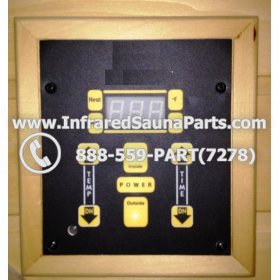 CIRCUIT BOARDS WITH  FACE PLATES - CIRCUIT BOARD WITH FACE PLATE GAIA INFRARED SAUNA 2