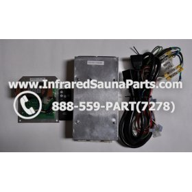 COMPLETE CONTROL POWER BOX WITH CONTROL PANEL - COMPLETE CONTROL POWER BOX CLEARLIGHT 110V  220V SN20051124185 WITH CIRCUIT BOARD SN 20051124279 AND FACEPLATE AND REMOTE CONTROL WITH WIRING 2