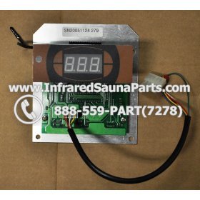 COMPLETE CONTROL POWER BOX WITH CONTROL PANEL - COMPLETE CONTROL POWER BOX CLEARLIGHT 110V  220V SN20051124185 WITH CIRCUIT BOARD SN 20051124279 AND FACEPLATE AND REMOTE CONTROL 7