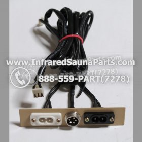 CONNECTION WIRES - CONNECTION WIRE-HARNESS FOR SUNLIGHT INFRARED SAUNA 2