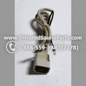 PLUG IN WIRES - PLUG IN WIRES - 1 MALE PLUG STYLE 5 2