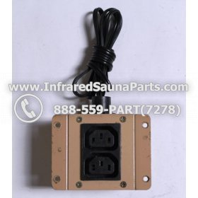 ADAPTERS / TRANSFORMERS - ADAPTERS  TRANSFORMERS FOR SUNLIGHT INFRARED SAUNA 110V / 120V STYLE 1 1