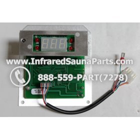 CIRCUIT BOARDS / TOUCH PADS - CIRCUIT BOARD TOUCHPAD CEDRUS INFRARED SAUNA 7