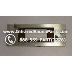 FACE PLATES - FACEPLATE FOR SUNLIGHT INFRARED SAUNA STYLE 2 2