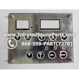 FACE PLATES - FACEPLATE FOR CIRCUIT BOARD E 156482 9 BUTTONS 2