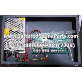 COMPLETE CONTROL POWER BOX 110V / 120V - COMPLETE CONTROL POWER BOX 110V / 120V WITH 8 CIRCUIT BOARD PINS SAUNA KING INFRARED SAUNA 18