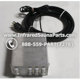 COMPLETE CONTROL POWER BOX 110V / 120V - COMPLETE CONTROL POWER BOX 110V / 120V O-SAUNA WITHOUT HIGH LIMIT SWITCH 4