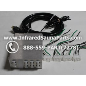 COMPLETE CONTROL POWER BOX 110V / 120V - COMPLETE CONTROL POWER BOX 110V / 120V O-SAUNA WITHOUT HIGH LIMIT SWITCH 10