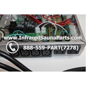COMPLETE CONTROL POWER BOX WITH CONTROL PANEL - COMPLETE CONTROL POWER BOX JDS-130701441 WITH ONE CONTROL PANEL 7