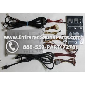 COMPLETE CONTROL POWER BOX WITH CONTROL PANEL - COMPLETE CONTROL POWER BOX JDS-130701441 WITH TWO CONTROL PANEL AND ALL WIRING 8